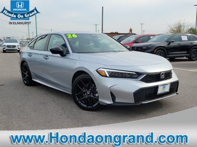 2026 Honda Civic Sedan Hybrid Sport