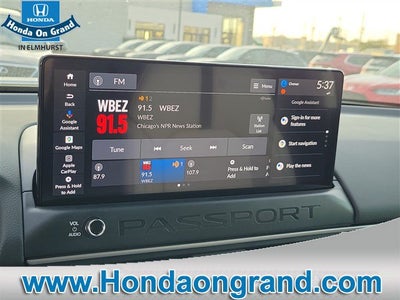 2026 Honda Passport RTL Towing