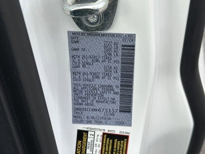 2024 Nissan Frontier SV