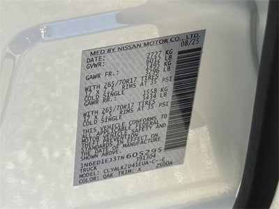 2026 Nissan Frontier PRO-X