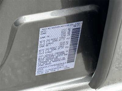 2026 Nissan Frontier SV Dark Armor