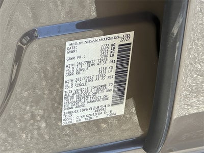 2023 Nissan Frontier PRO-X