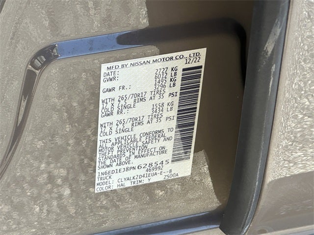 2023 Nissan Frontier PRO-X