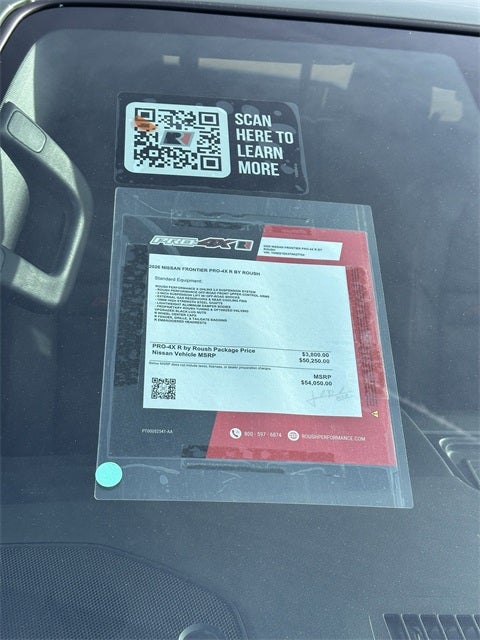 2026 Nissan Frontier PRO-4XR ROUSH
