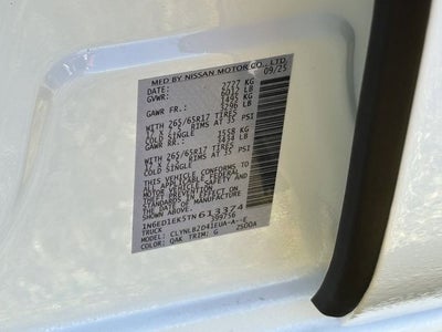 2026 Nissan Frontier SV