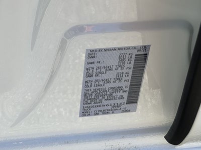 2026 Nissan Frontier SV