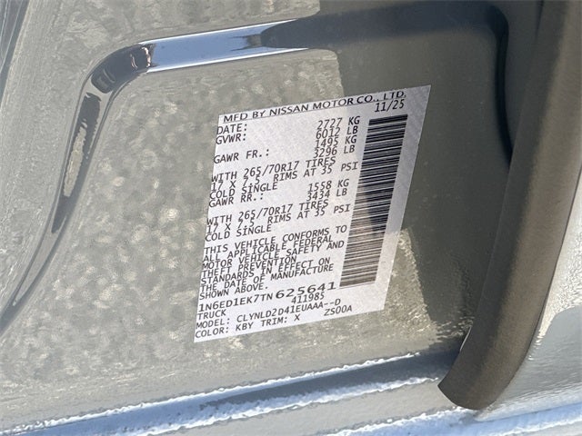 2026 Nissan Frontier PRO-4X