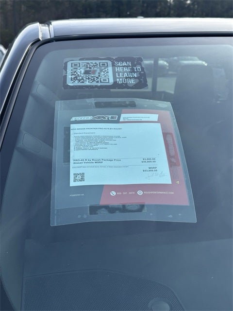 2026 Nissan Frontier Roush PRO-4XR