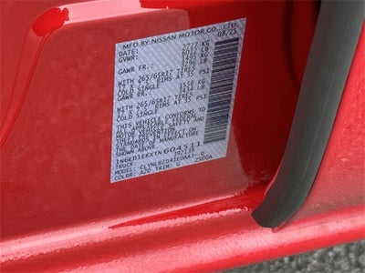 2026 Nissan Frontier SV Dark Armor