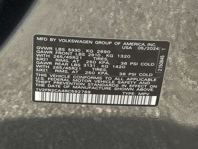 2024 Volkswagen Atlas 2.0T SEL Premium R-Line