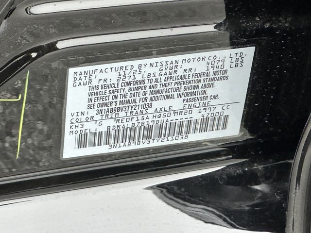 2026 Nissan Sentra S