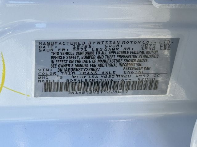 2026 Nissan Sentra S