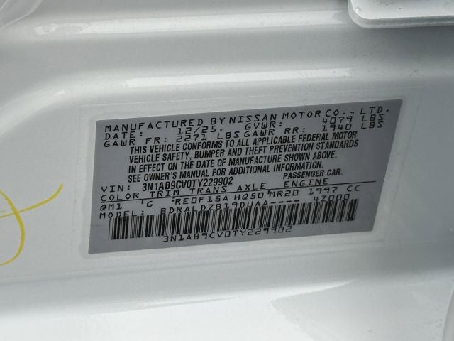 2026 Nissan Sentra SV