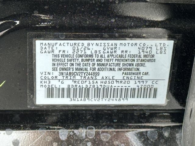 2026 Nissan Sentra SV