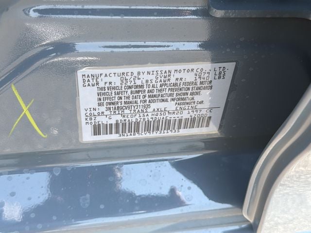 2026 Nissan Sentra SV