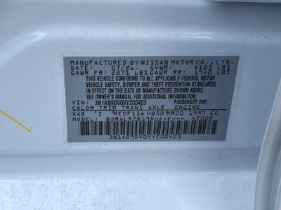 2027 Nissan Sentra SR
