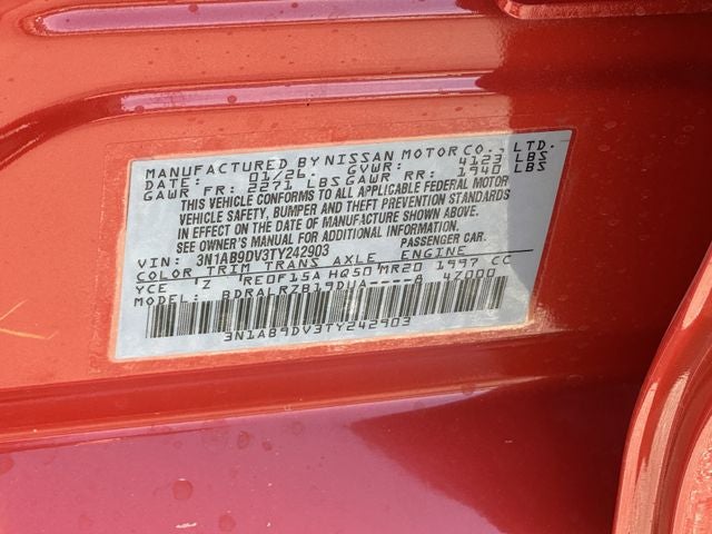 2026 Nissan Sentra SR