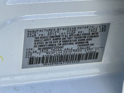 2026 Nissan Sentra SR