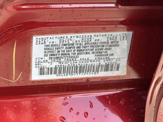 2026 Nissan Sentra SR