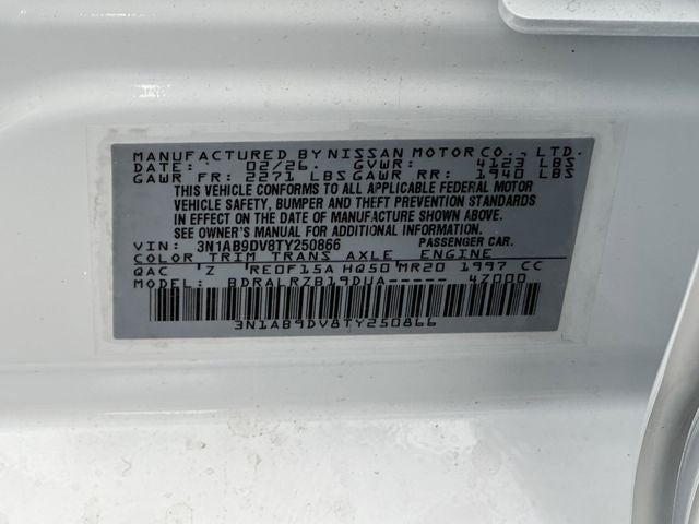 2026 Nissan Sentra SR