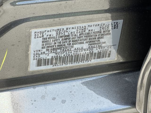 2026 Nissan Sentra SR