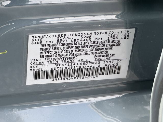 2026 Nissan Sentra SR