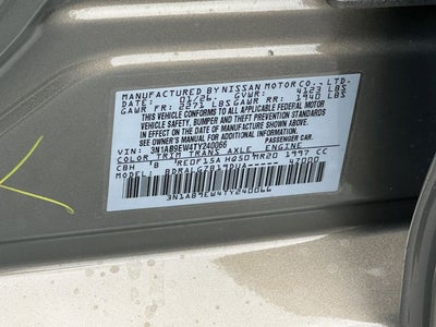 2026 Nissan Sentra SL