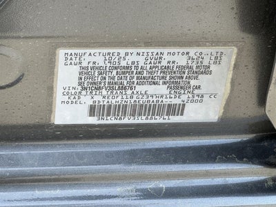 2025 Nissan Versa 1.6 SR