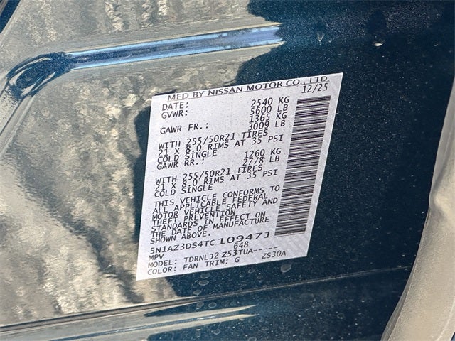 2026 Nissan Murano Platinum