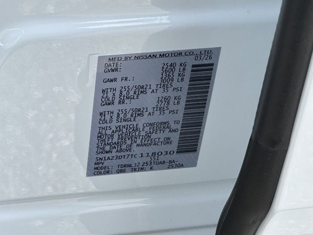 2026 Nissan Murano Platinum