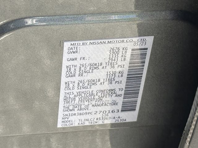 2023 Nissan Pathfinder Rock Creek