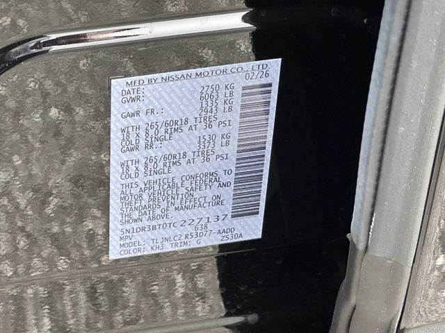 2026 Nissan Pathfinder Rock Creek