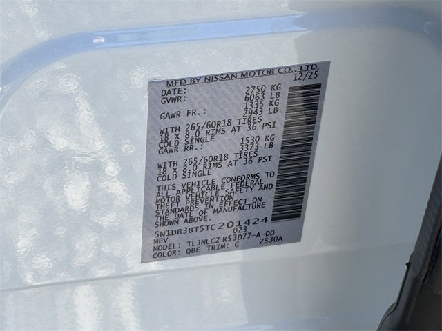 2026 Nissan Pathfinder Rock Creek