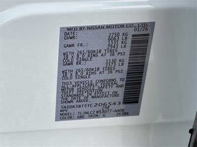 2026 Nissan Pathfinder Rock Creek