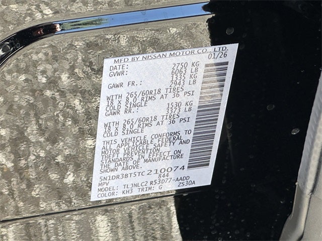 2026 Nissan Pathfinder Rock Creek