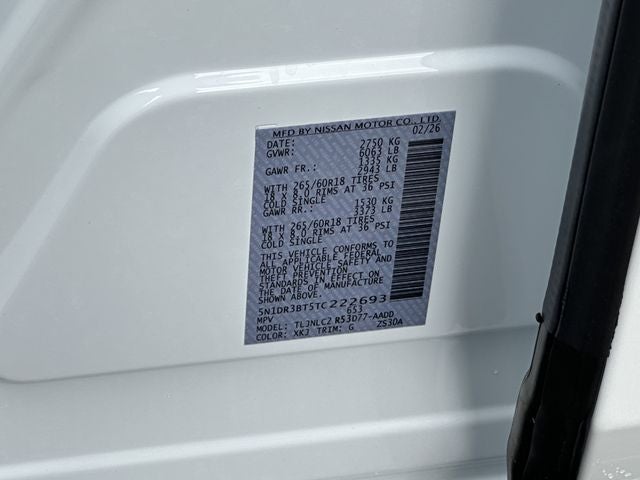 2026 Nissan Pathfinder Rock Creek