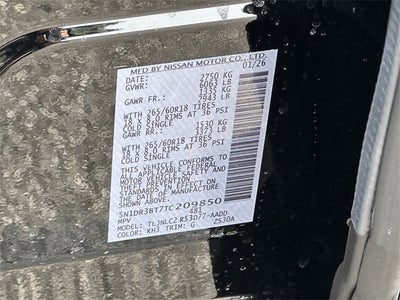 2026 Nissan Pathfinder Rock Creek