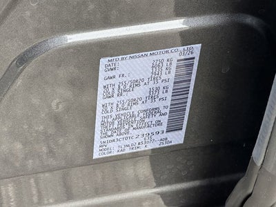 2026 Nissan Pathfinder SL