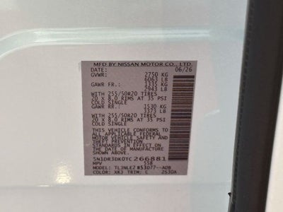 2026 Nissan Pathfinder Platinum