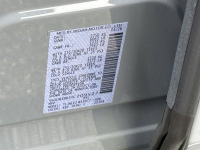 2026 Nissan Pathfinder Platinum