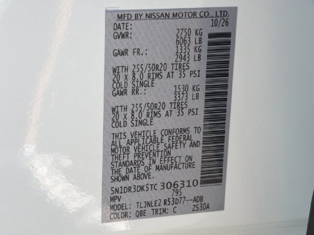 2026 Nissan Pathfinder Platinum