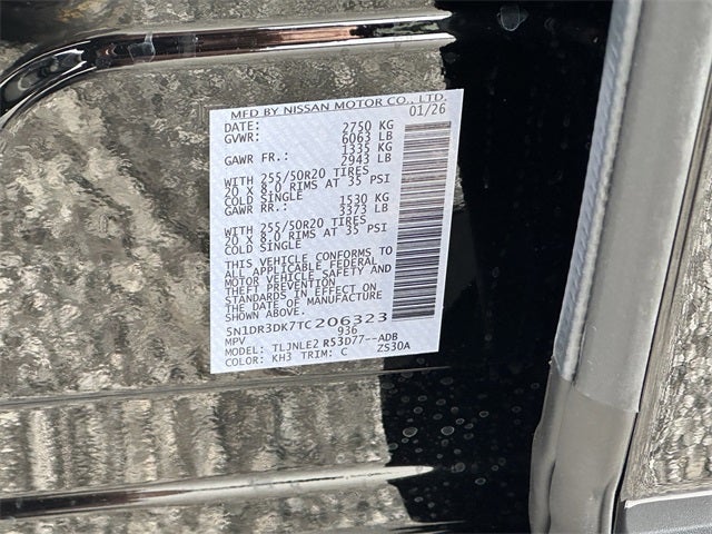 2026 Nissan Pathfinder Platinum