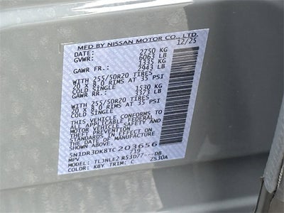 2026 Nissan Pathfinder Platinum