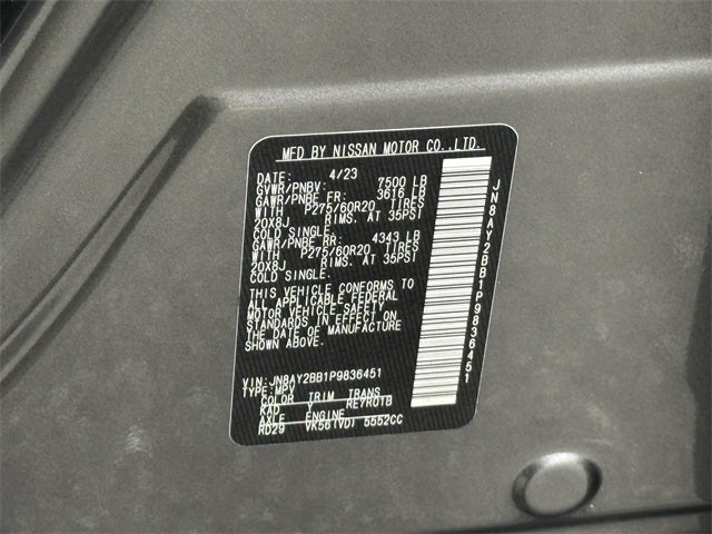 2023 Nissan Armada SL