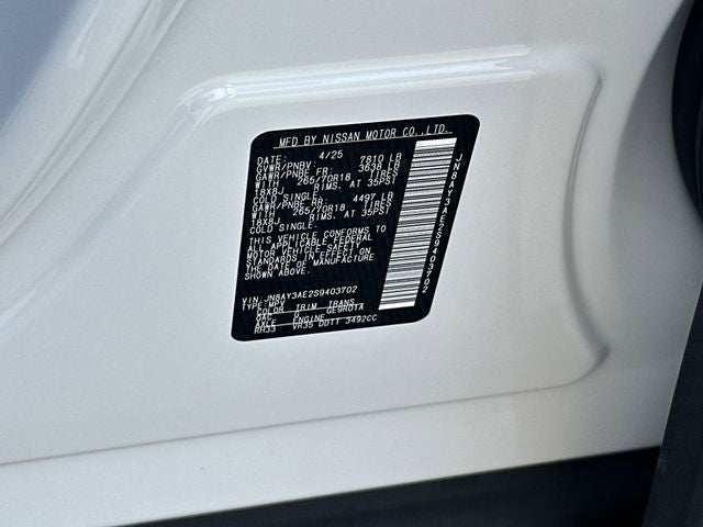 2025 Nissan Armada SV