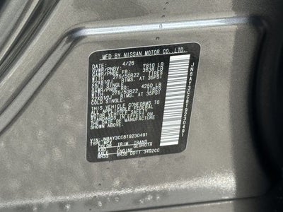2026 Nissan Armada Platinum Reserve