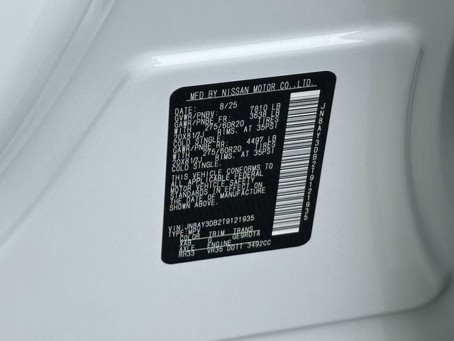 2026 Nissan Armada PRO-4X