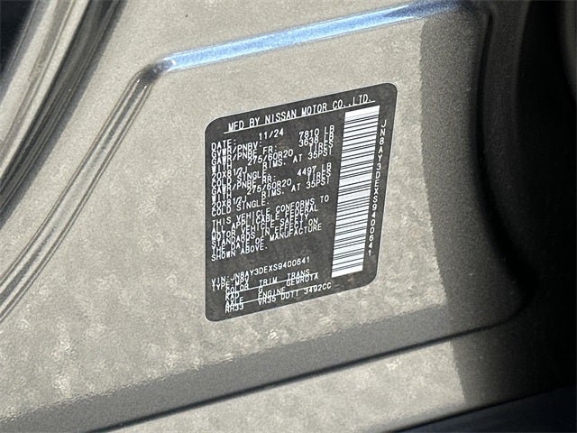 2025 Nissan Armada PRO-4X