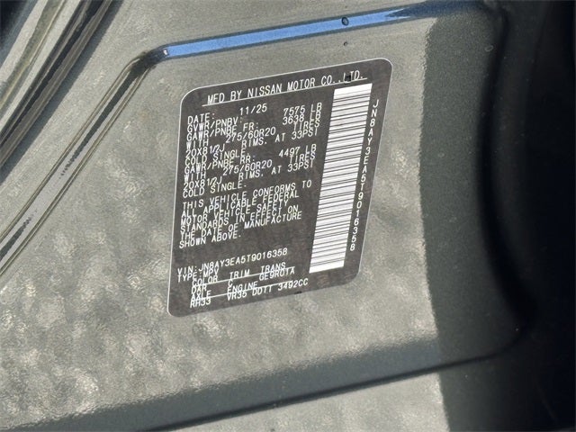 2026 Nissan Armada Platinum