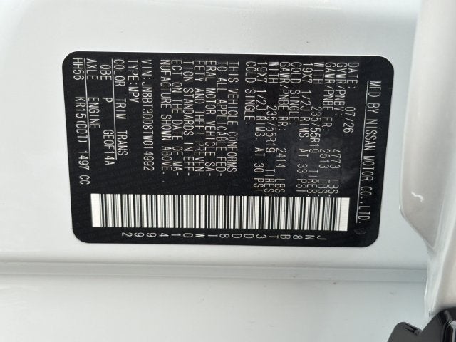 2026 Nissan Rogue Platinum